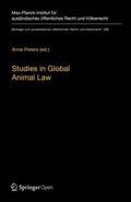 Peters |  Studies in Global Animal Law | Buch |  Sack Fachmedien