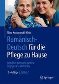 Konopinski-Klein |  Rumänisch-Deutsch für die Pflege zu Hause | Buch |  Sack Fachmedien
