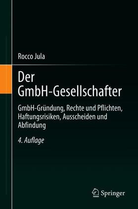 Jula | Der GmbH-Gesellschafter | Buch | sack.de