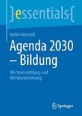 Herwald |  Agenda 2030 - Bildung | Buch |  Sack Fachmedien