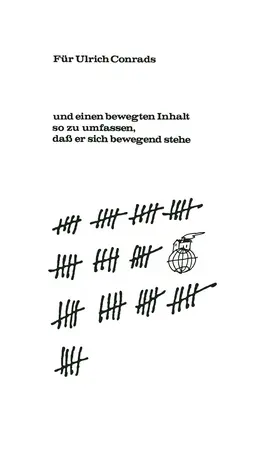 Albers / Förderer / Durth |  Für Ulrich Conrads | Buch |  Sack Fachmedien