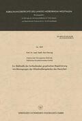 Herzog |  Zur Methodik der fortlaufenden graphischen Registrierung von Bewegungen der Gliedmaßengelenke des Menschen | Buch |  Sack Fachmedien
