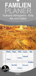 Herzog |  Vulkane Äthiopiens - Erta Ale und Dallol - Familienplaner hoch (Wandkalender 2021 , 21 cm x 45 cm, hoch) | Sonstiges |  Sack Fachmedien