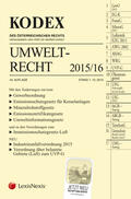 Doralt |  KODEX Umweltrecht 2015/16 (f. Österreich) | Buch |  Sack Fachmedien