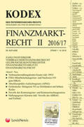 Doralt |  KODEX Finanzmarktrecht Band II 2016/17 | Buch |  Sack Fachmedien