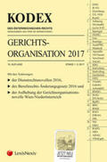 Doralt |  KODEX Gerichtsorganisation 2017 (f. Österreich) | Buch |  Sack Fachmedien