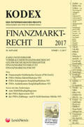 Doralt |  KODEX Finanzmarktrecht Band II 2017 (f. Österreich). Bd.2 | Buch |  Sack Fachmedien