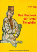 Egg |  Das Handwerk der Tiroler Zinngießer | Buch |  Sack Fachmedien