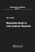 Noll / Brändle |  Mosaisches Recht im Licht moderner Ökonomie | Buch |  Sack Fachmedien
