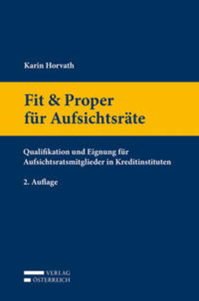 Horvath | Fit & Proper für Aufsichtsräte | Buch | sack.de