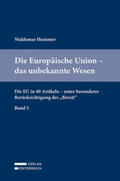Hummer |  Die Europäische Union - das unbekannte Wesen | Buch |  Sack Fachmedien