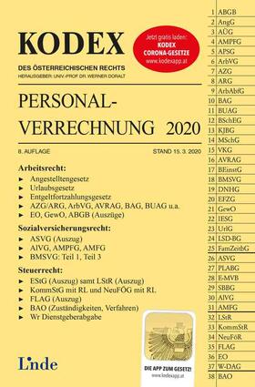 Hofbauer / Doralt | KODEX Personalverrechnung 2020 | Buch | sack.de