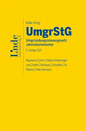 Bergmann / Furherr / Hübner-Schwarzinger |  UmgrStG | Umgründungssteuergesetz 2022 | Buch |  Sack Fachmedien