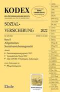 Brameshuber / Doralt |  KODEX Sozialversicherung 2022, Band I | Buch |  Sack Fachmedien