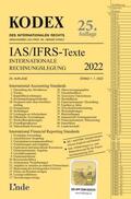 Wagenhofer / Doralt |  KODEX Internationale Rechnungslegung IAS/IFRS - Texte 2022 | Buch |  Sack Fachmedien