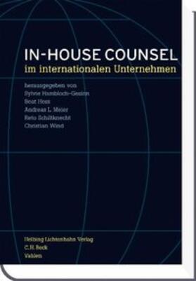 Hambloch-Gesinn / Hess / Meier | In-house Counsel in internationalen Unternehmen | Buch | sack.de