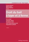 Bohnet / Carron / Montini |  Commentaire pratique Droit du bail à loyer et à ferme | Buch |  Sack Fachmedien