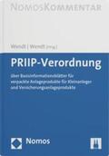 Wendt |  PRIIP-Verordnung | Buch |  Sack Fachmedien