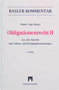 Watter / Altenpohl / Vogt |  Obligationenrecht II | Buch |  Sack Fachmedien
