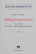 Watter / Vogt / Aebischer |  Obligationenrecht II | Buch |  Sack Fachmedien