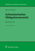 Honsell |  Schweizerisches Obligationenrecht. Besonderer Teil | eBook | Sack Fachmedien