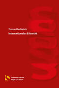 Maulbetsch |  Internationales Erbrecht | Buch |  Sack Fachmedien