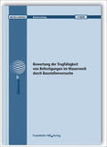 Thiele / Becker / Hofmann |  Bewertung der Tragfähigkeit von Befestigungen im Mauerwerk durch Baustellenversuche. | Buch |  Sack Fachmedien