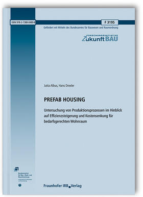 Albus / Drexler | PREFAB HOUSING. | Buch | sack.de