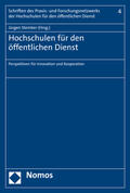 Stember |  Hochschulen für den öffentlichen Dienst | eBook | Sack Fachmedien