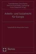 Marhold / Becker / Eichenhofer |  Arbeits- und Sozialrecht für Europa | eBook | Sack Fachmedien