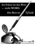 Zimmermann |  Im Fokus ist das Wort - nicht WORD. Der Rest ist TEXnik | Buch |  Sack Fachmedien