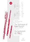 Levine / Mitropoulos-Bott |  The Techniques of Flute Playing II / Die Spieltechnik der Flöte II, m. 1 Audio-CD. The Techniques of Flute Playing, w. Audio-CD. Bd.2. The Techniques of Flute Playing, w. Audio-CD. Bd.2 | Buch |  Sack Fachmedien