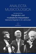 Niedermüller |  Klangkultur und musikalische Interpretation | eBook | Sack Fachmedien