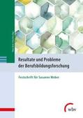 Beck / Oser |  Resultate und Probleme der Berufsbildungsforschung | Buch |  Sack Fachmedien