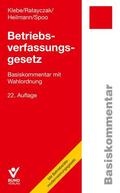 Klebe / Ratayczak / Heilmann |  Betriebsverfassungsgesetz | Buch |  Sack Fachmedien
