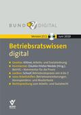 Däubler / Kittner / Wedde |  Betriebsratswissen digital version 13.1 | Sonstiges |  Sack Fachmedien