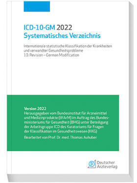 ICD-10-GM 2022 Systematisches Verzeichnis | Buch | sack.de