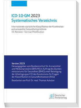 ICD-10-GM 2023 Systematisches Verzeichnis | Buch | sack.de