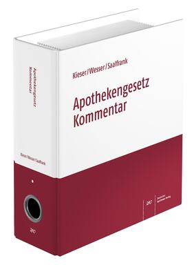 Kieser / Wesser / Saalfrank | Kieser, T: Apothekengesetz Kommentar | Loseblattwerk | sack.de