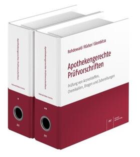 Rohdewald / Rücker / Glombitza | Apothekengerechte Prüfvorschriften, 2 Teile | Buch | sack.de