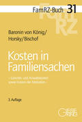 Baronin von König / Horsky / Bischof |  Kosten in Familiensachen | Buch |  Sack Fachmedien