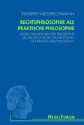 Weisser-Lohmann / Quante / Gethmann-Siefert |  HegelForum. Rechtsphilosophie als praktische Philosophie | Buch |  Sack Fachmedien