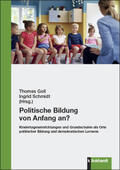 Goll / Schmidt |  Politische Bildung von Anfang an? | Buch |  Sack Fachmedien