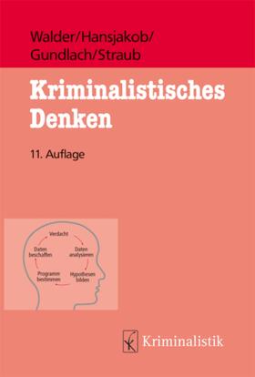 Walder | Kriminalistisches Denken | E-Book | sack.de