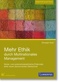 Kroll / Fischer |  Ethik durch multirationales Management | eBook | Sack Fachmedien