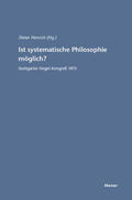 Henrich |  Ist systematische Philosophie möglich? | Buch |  Sack Fachmedien