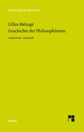 Ménage / Kaiser |  Ménage, G: Geschichte der Philosophinnen | Buch |  Sack Fachmedien