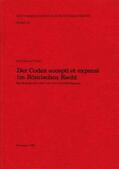 Thilo / Kroeschell / Behrends |  Der Codex accepti et expensi im Römischen Recht | Buch |  Sack Fachmedien