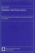 Grimmer |  Struktur und Innovation | Buch |  Sack Fachmedien