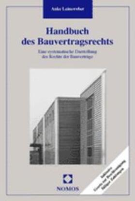 Leineweber | Handbuch des Bauvertragsrechts | Buch | sack.de